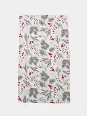Вишнёвый полотенце кухонное, рогожка, 100 % хлопок, 35 х 60