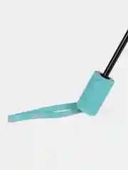 Бирюзовый автоматический женский зонт с 3D принтом дождя 6 цветов
