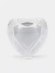 Белый подарочная коробка для кольца "Сердце"