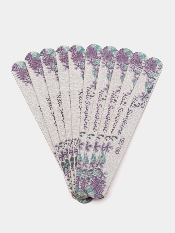 Пилочка для ногтей, 178х19х0,16 мм, 10 штук