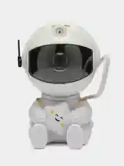Ночник-проектор звездного неба "Космонавт", светильник лазерный с пультом, на подарок