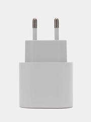 Блок питания для телефона, адаптер 20W, кабель Lightning и usb type c / быстрая зарядка