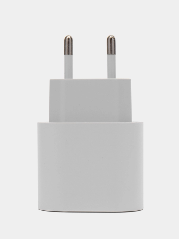 Блок питания для телефона, адаптер 20W, кабель Lightning и usb type c / быстрая зарядка