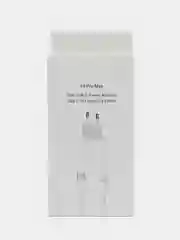 Блок питания для телефона, адаптер 20W, кабель Lightning и usb type c / быстрая зарядка