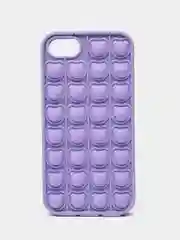 Аметистовый чехол для iPhone 6, 7, 8, SE 2020, SE 2022, серия Pop it антистресс