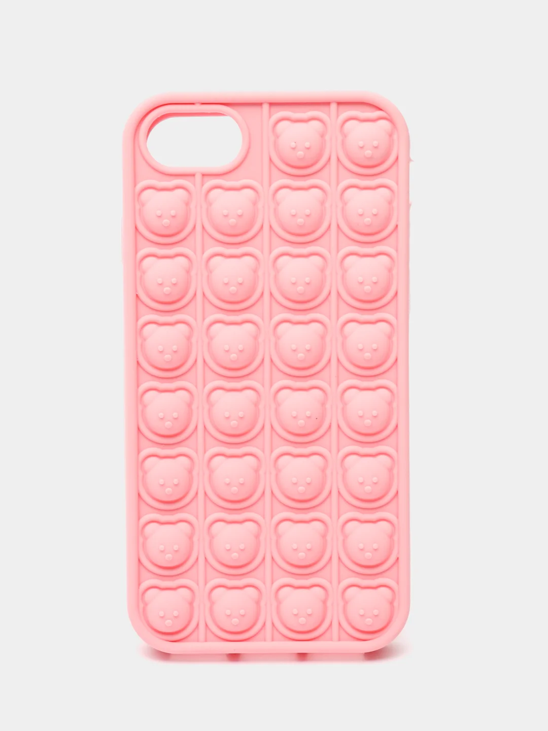 Фуксия чехол для iPhone 6, 7, 8, SE 2020, SE 2022, серия Pop it антистресс