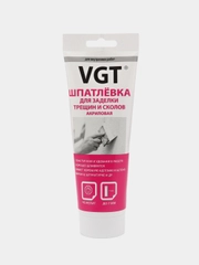 Шпатлёвка VGT белая, для заделки трещин и сколов, акриловая 330 гр