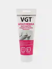 Шпатлёвка VGT белая, для заделки трещин и сколов, акриловая 330 гр