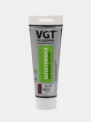Шпатлёвка VGT по дереву, цвет МАХАГОН, акриловая экстра, 400 гр