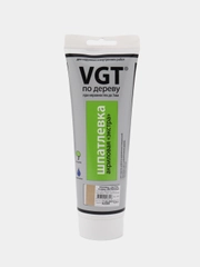 Шпатлёвка VGT по дереву, цвет ЛИСТВЕННИЦА, акриловая экстра, 400 гр