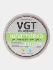 Шпатлёвка VGT по дереву, цвет МАХАГОН, акриловая, тонированная, экстра, 300 гр