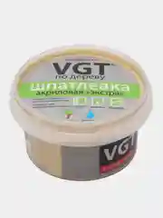 Шпатлёвка VGT по дереву, цвет СОСНА, акриловая, тонированная, экстра, 300 гр