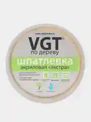 Шпатлёвка VGT по дереву, цвет СОСНА, акриловая, тонированная, экстра, 300 гр