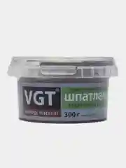 Шпатлёвка VGT по дереву, цвет ВЕНГЕ, акриловая, тонированная, экстра, 300 гр