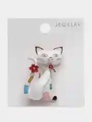 Конфетный брошь женская "Кошка"