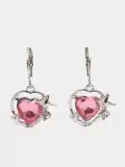 Серебряный серьги на Новый год женские
