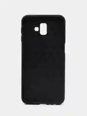 Черный силиконовый чехол для Samsung J6 Plus, J6+