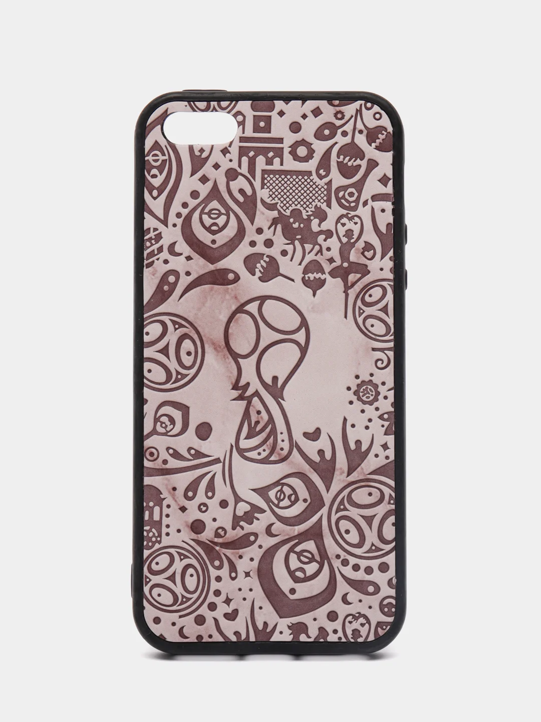 Пудровый чехол накладка для Iphone 5/5s/SE с принтом