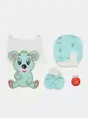 Мятный комплект одежды для новорожденного 7 предметов / Набор для новорожденных