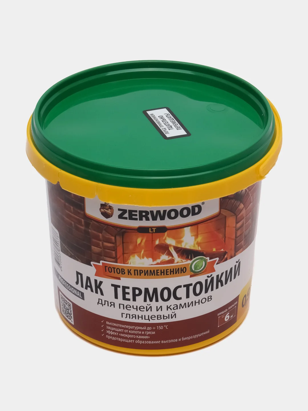 ЛАК термостойкий ZERWOOD LT для печей и каминов