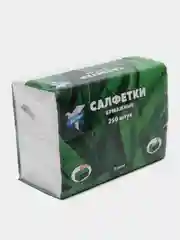 Салфетки бумажные выдергушки 250 шт, двухслойные