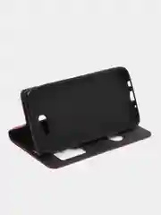 Красный чехол книжка для Samsung J5 Prime/j1 2016 с оконом