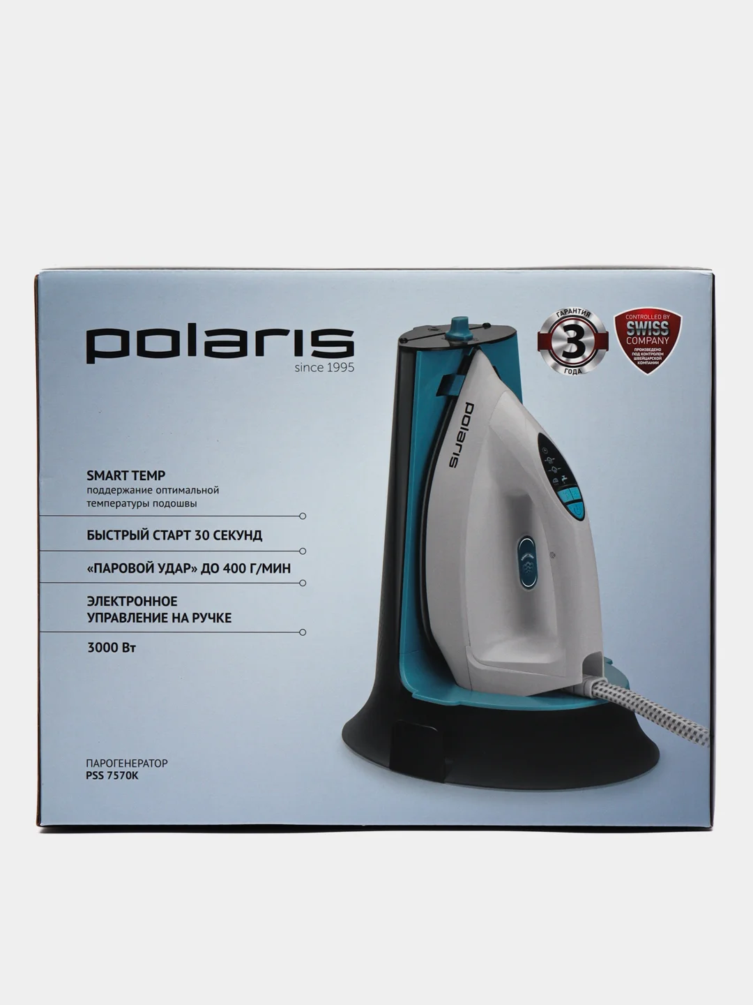 Парогенератор Polaris PSS 7570K Бирюзовый