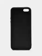 Голубой чехол накладка для Iphone 5/5s/SE с принтом