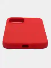Красный чехол Silicone Case для iPhone 12Mini, 12, 12 Pro, 12 Pro Max