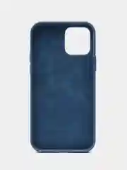 Синий меланж чехол Silicone Case для iPhone 12Mini, 12, 12 Pro, 12 Pro Max