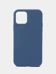 Синий меланж чехол Silicone Case для iPhone 12Mini, 12, 12 Pro, 12 Pro Max
