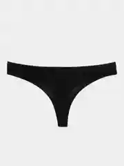 Черный трусы-стринги женские Clever Wear