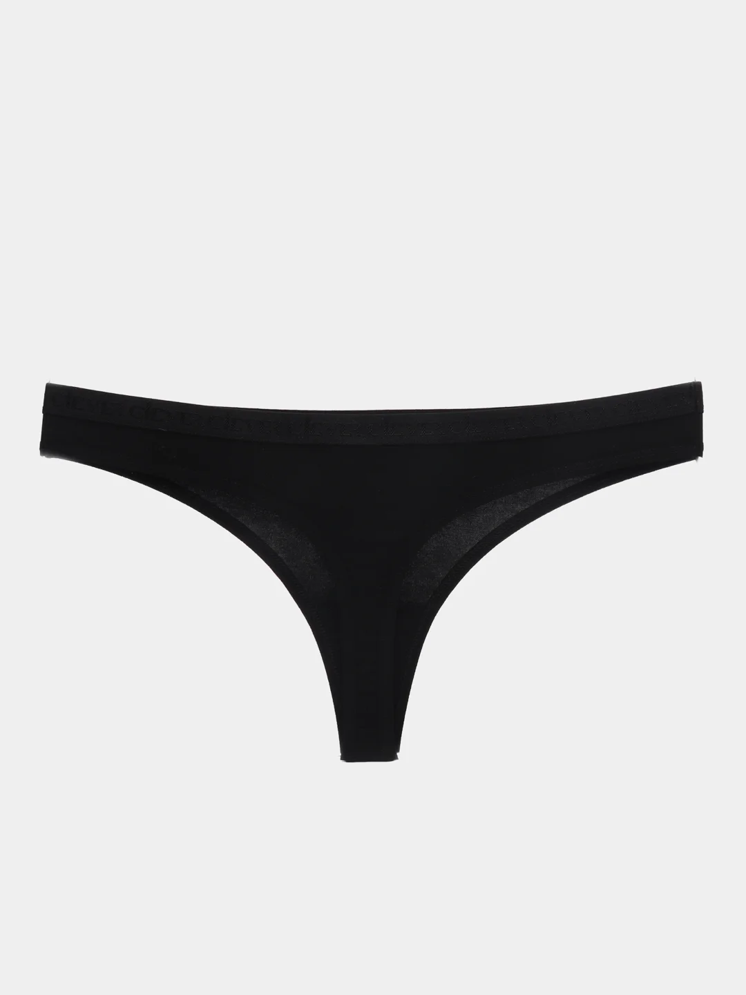 Черный трусы-стринги женские Clever Wear