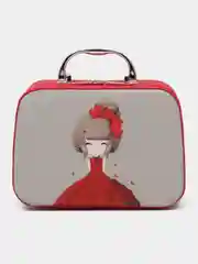 Красный детская косметика в чемоданчике, набор детской косметики, аксессуары, косметика для девочки