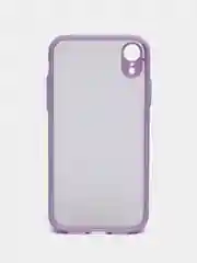 Лавандовый чехол для Apple iPhone XR, чехол матовый на Айфон XR с цветными кнопками