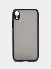 Темно-синий чехол для Apple iPhone XR, чехол матовый на Айфон XR с цветными кнопками