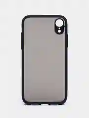 Темно-синий чехол для Apple iPhone XR, чехол матовый на Айфон XR с цветными кнопками