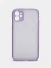 Лавандовый чехол для Apple iPhone 11, чехол матовый на Айфон 11 с цветными кнопками