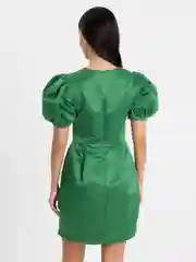 Зеленый платье женское летнее
