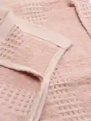 Коричневый набор махровых полотенец, 2 шт банное70*140+полубанное 50*80