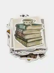 Марсала стикеры "Картины", искусство, наклейки 50 штук