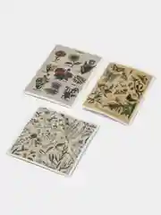 Марсала стикеры "Картины", искусство, наклейки 50 штук
