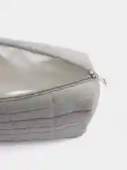 Серый косметичка большая, дорожная