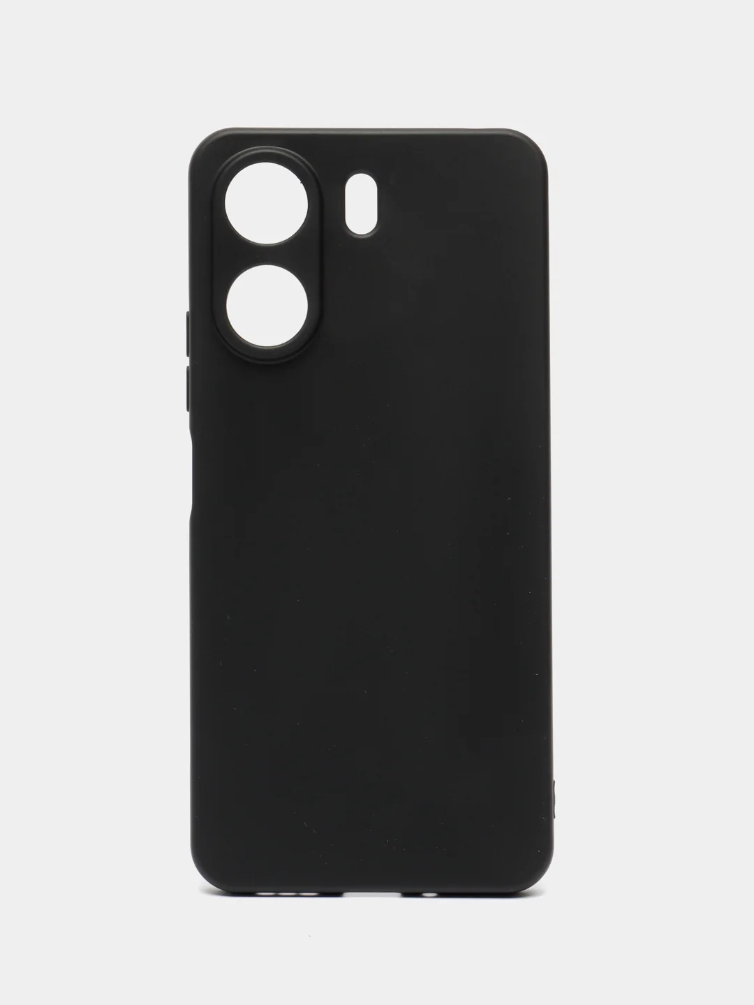 Черный чехол Xiaomi Redmi 13C / Poco C65 / Сяоми Редми 13С / Поко С65, черный, силиконовый