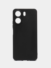 Чехол Xiaomi Redmi 13C / Poco C65 / Сяоми Редми 13С / Поко С65, черный, силиконовый
