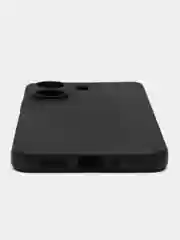 Хром чехол Xiaomi Redmi 13C / Poco C65 / Сяоми Редми 13С / Поко С65, черный, силиконовый