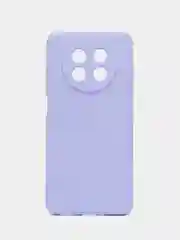 Сиреневый чехол Silicone Cover для Huawei Nova Y91 / Хуавей Нова У91, силиконовый