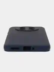 Темно-синий чехол Silicone Cover для Huawei Nova Y91 / Хуавей Нова У91, силиконовый