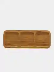 Менажница, поднос, посуда, тарелка для сервировки стола 25x9,5x1,5 см