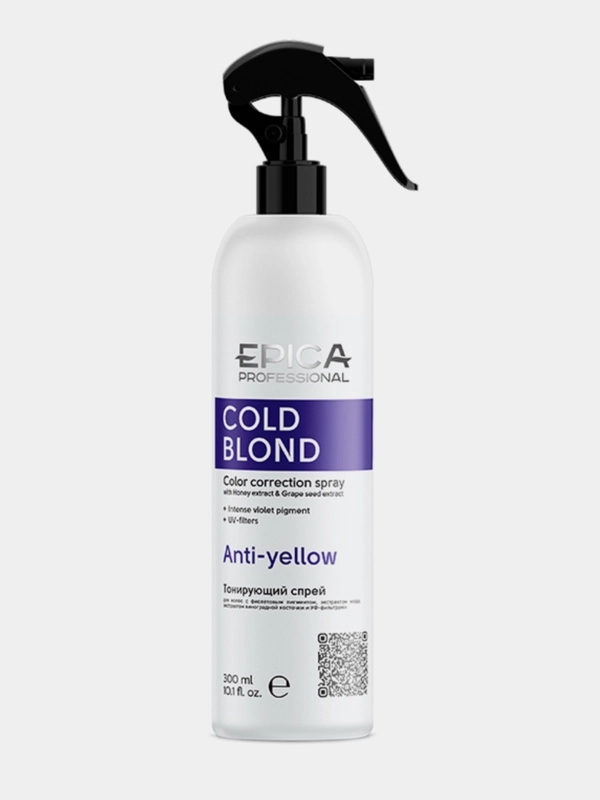 Спрей для нейтрализации желтизны Epica Professional Cold Blond 300 мл